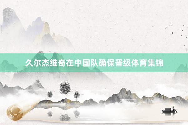 久尔杰维奇在中国队确保晋级体育集锦