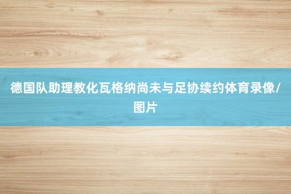 德国队助理教化瓦格纳尚未与足协续约体育录像/图片