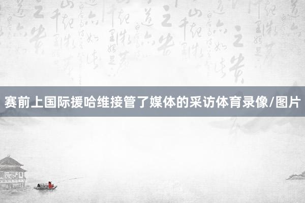 赛前上国际援哈维接管了媒体的采访体育录像/图片