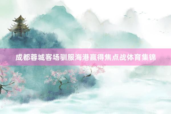 成都蓉城客场驯服海港赢得焦点战体育集锦