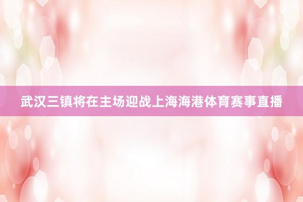 武汉三镇将在主场迎战上海海港体育赛事直播